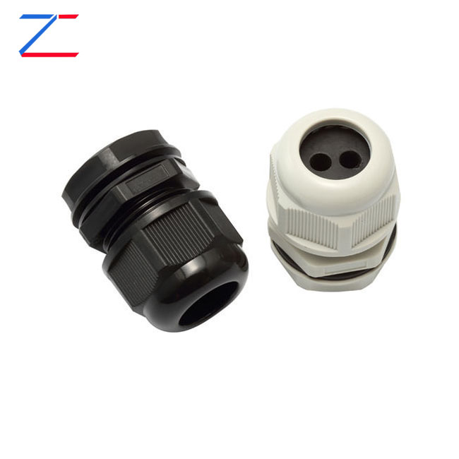 Multi-Holes Nylon Cable Gland 2 Holes